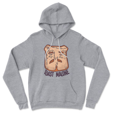 Toast Malone Hoodie in Athletic Heather color